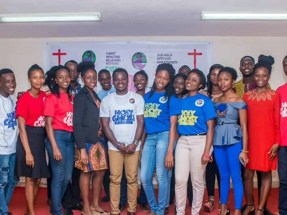 Members of Christ Impacting Believers Network at a Holy Ghost Conference